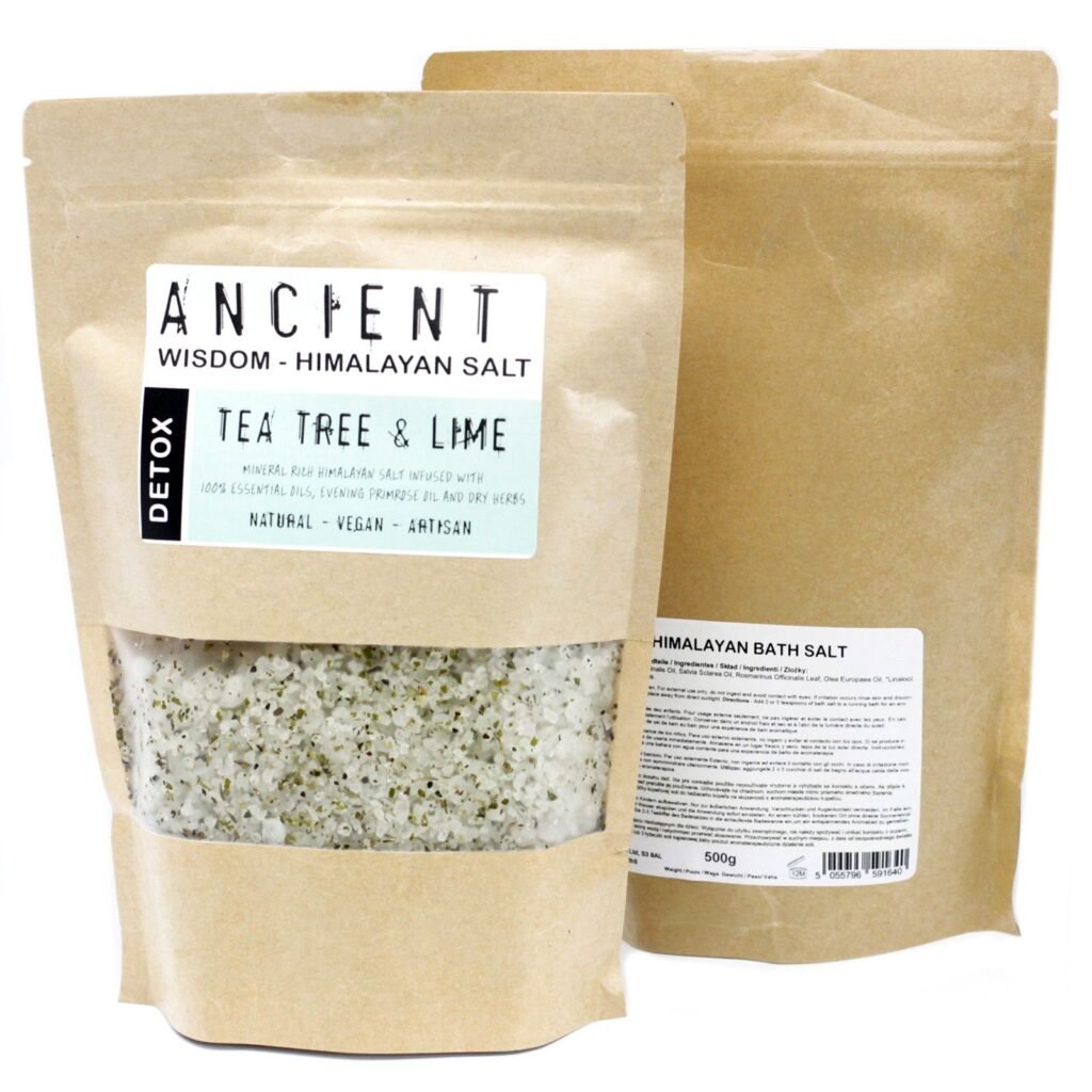 Sales del Himalaya Aromáticas "Desintoxicación" - Árbol de Té & Lima (500 g)