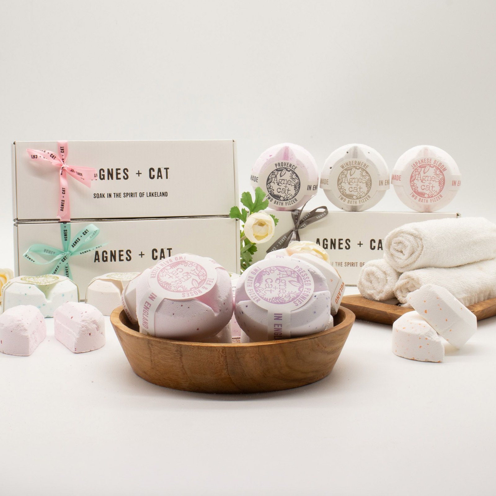 Set de Regalo Bombas de Baño "Jardín Secreto" - Agnes + Cat (3 ud / 6 usos) - Imagen 6