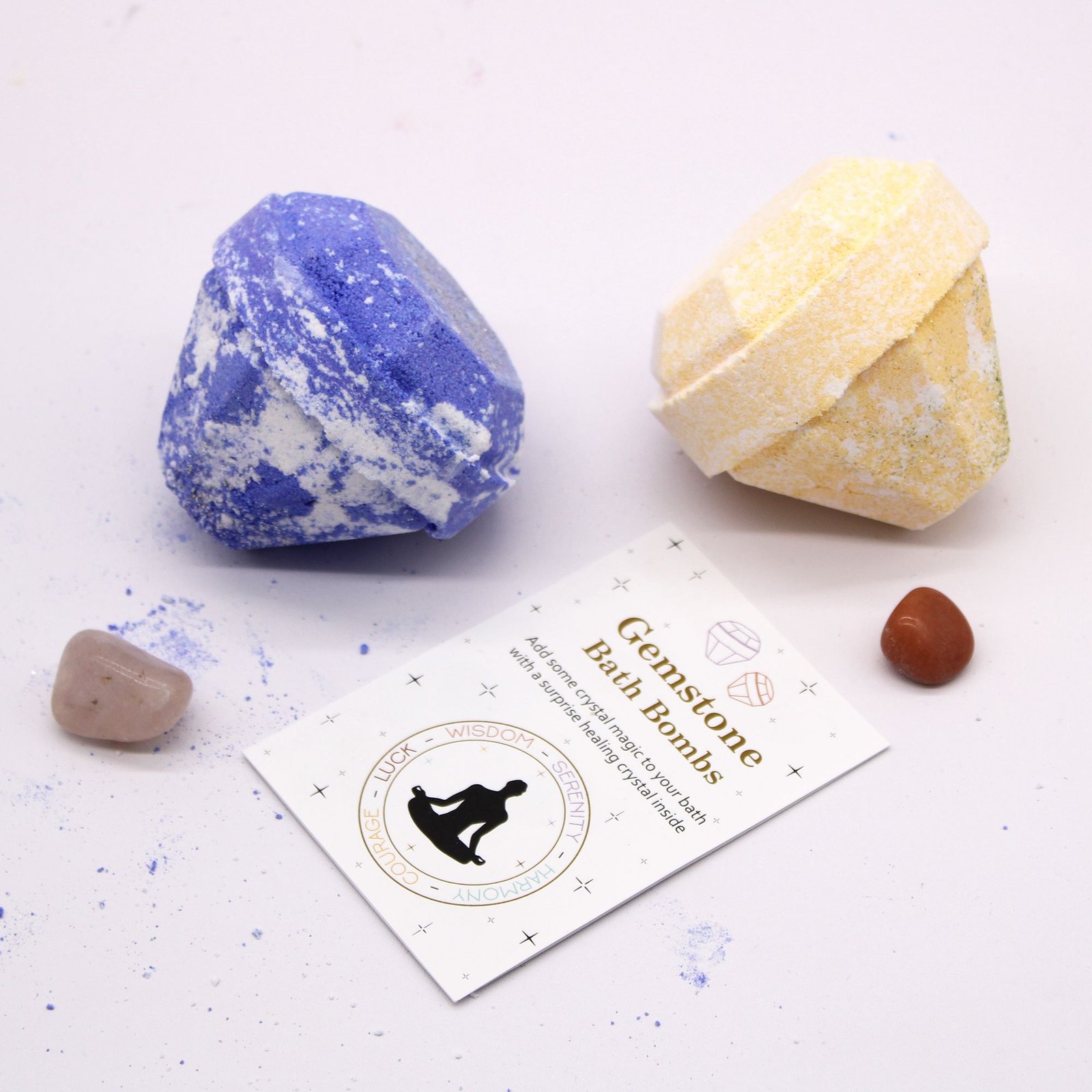 Bomba de Baño Piedra Preciosa - Citrino & Oro (190 g) - Imagen 6