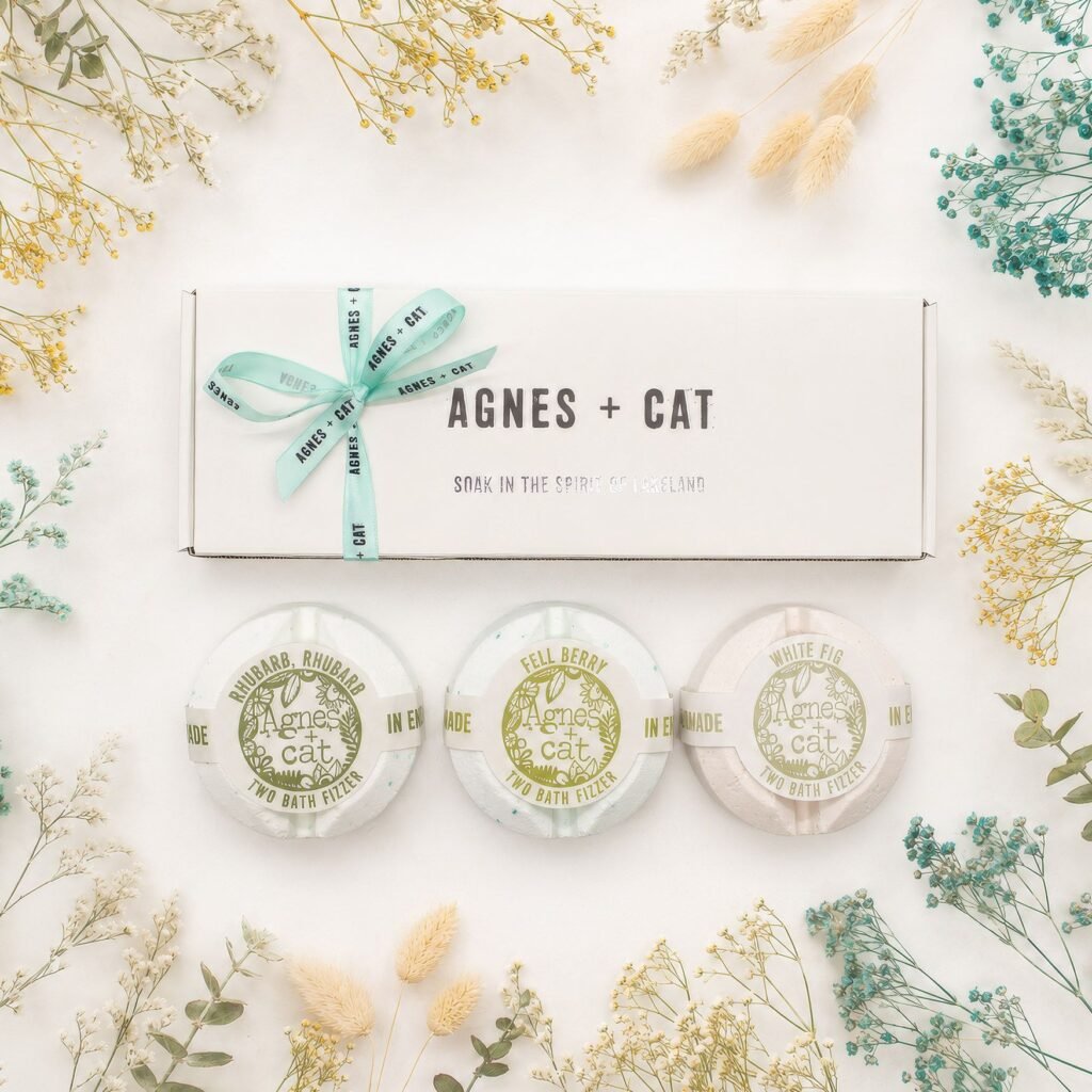 Set de Regalo Bombas de Baño "Bayas & Higo" - Agnes + Cat (3 ud / 6 usos)
