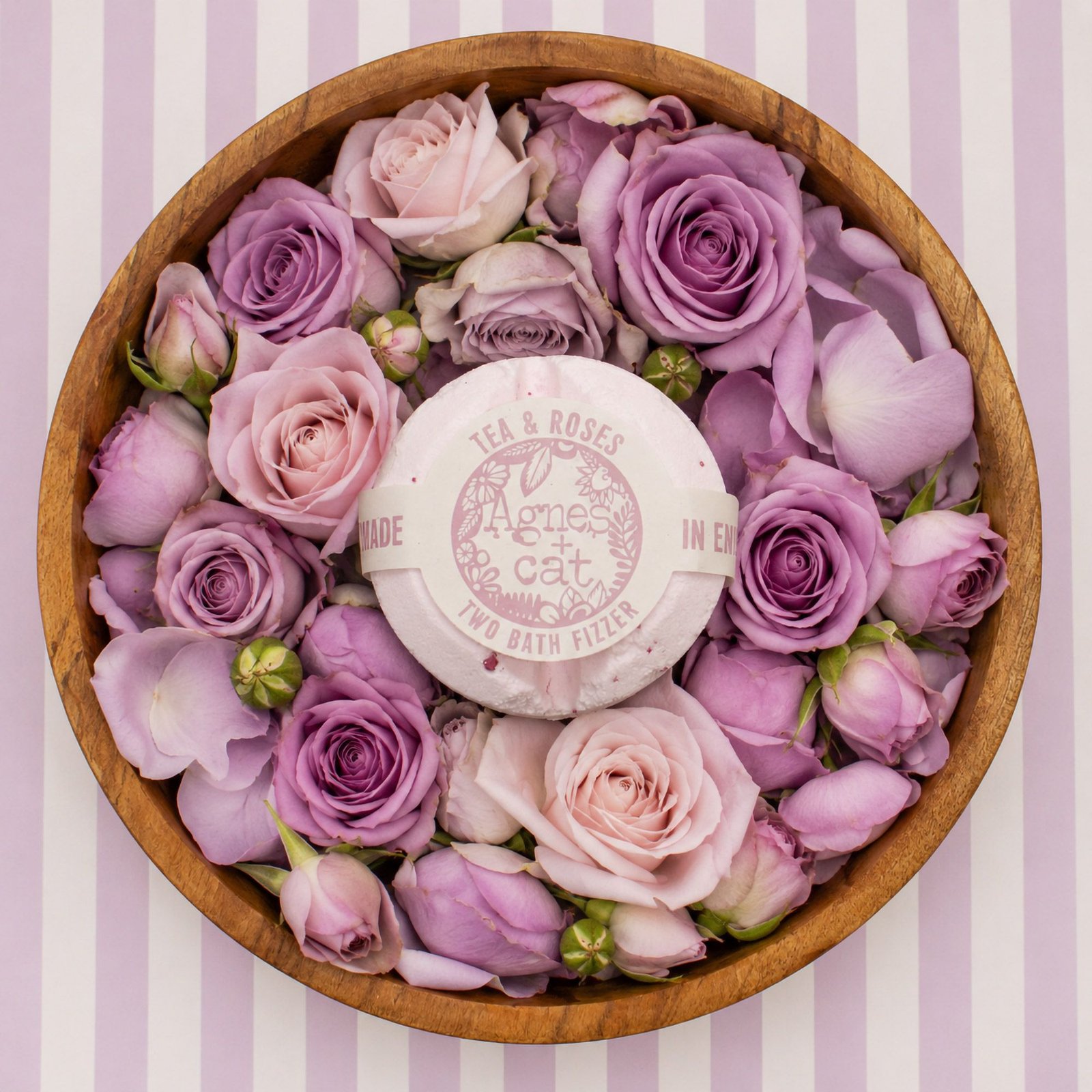 Set de Regalo Bombas de Baño "Floral & Cítrico" - Agnes + Cat (3 ud / 6 usos) - Imagen 6