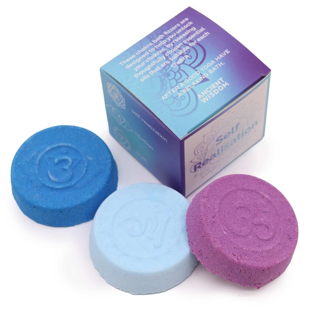 Pack Bombas de Baño Chakras - Autorrealización (3 ud)